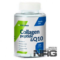 CYBERMASS Collagen PEPTIDE &amp; Q10, 120 кап