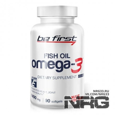 BE FIRST Omega 3, 90 кап