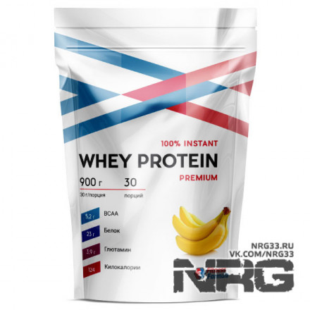 FITNESS FORMULA Whey Protein 100% Premium, 0.9 кг