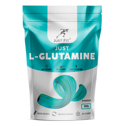 JUST FIT L-Glutamine, 500 г